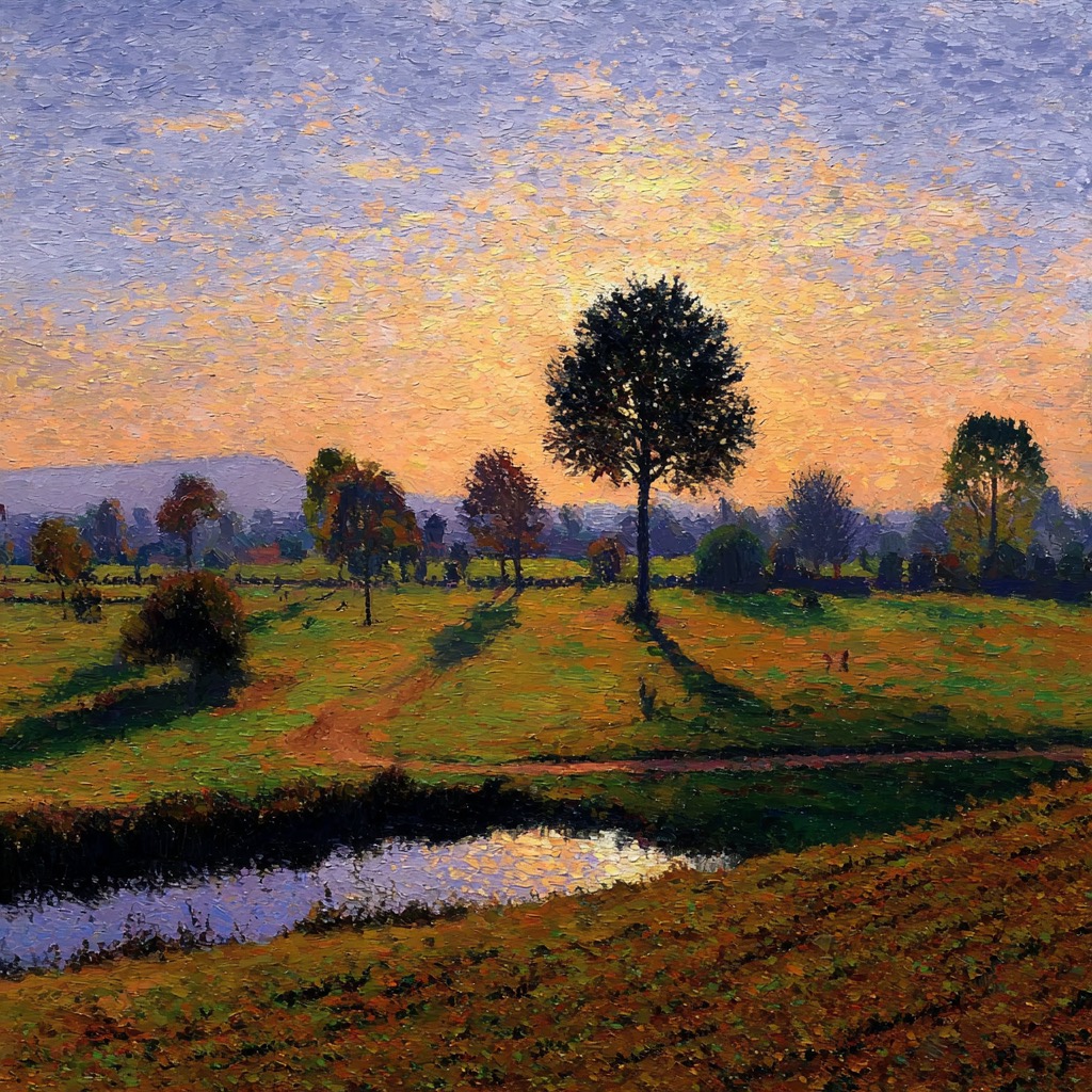 One Hundred Impressionist Sunsets (RAD-GEN.001), 2026